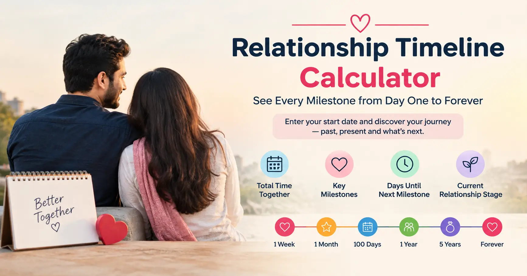 Relationship Timeline Calculator See Every Milestone from Day One to Forever